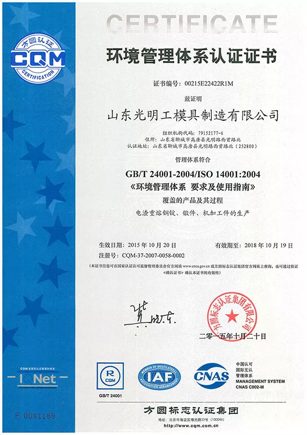 2004环境管理体系